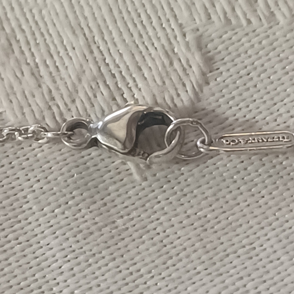 Tiffany & Co. 1837 Padlock Necklace, Sterling Silver - Picture 6 of 11